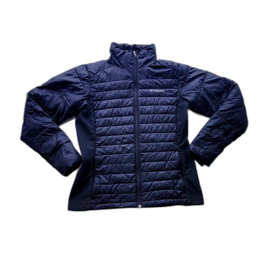 Women's Columbia Puffer Jacket - Size Medium - Black - Gently Used